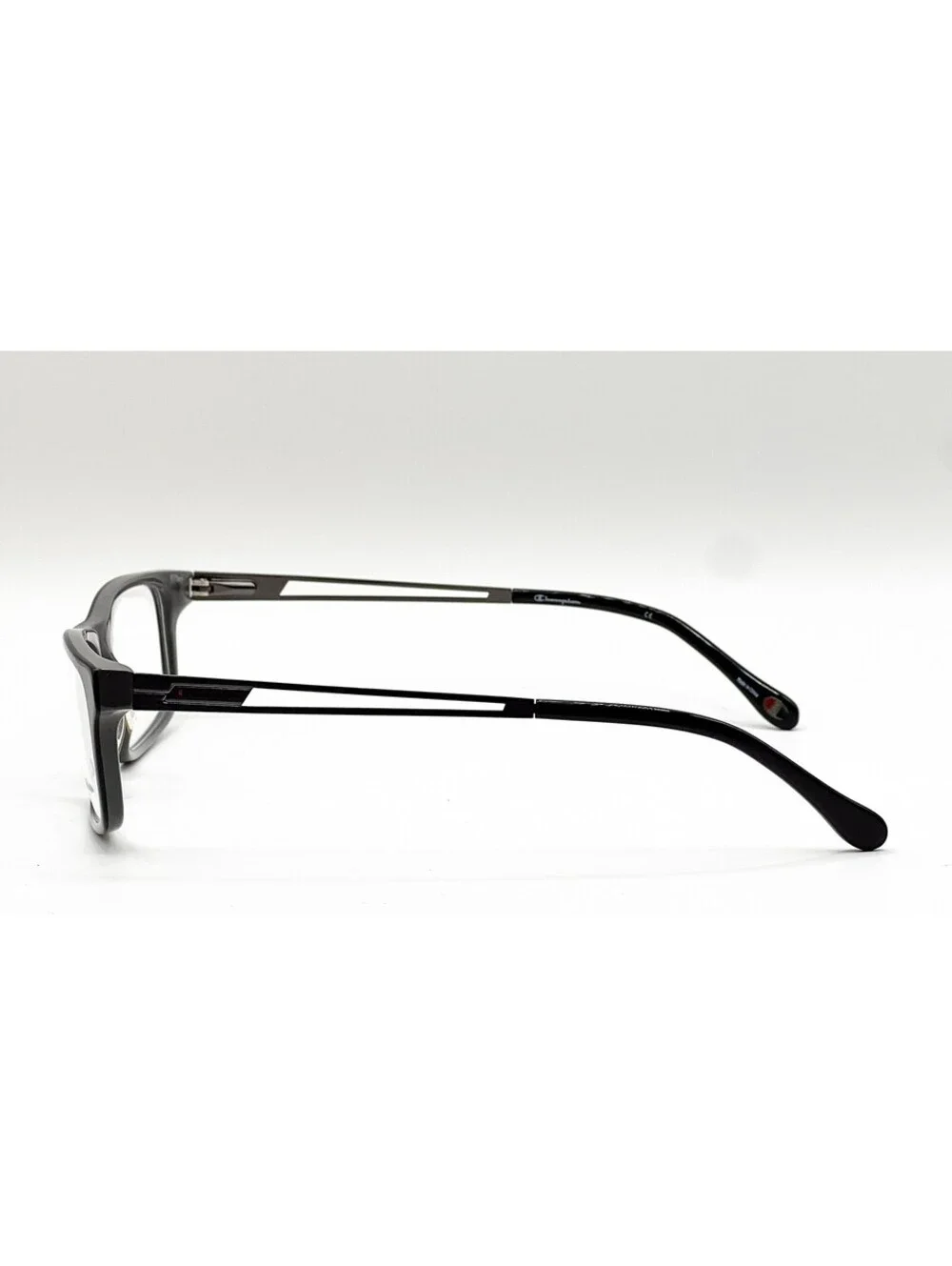 Champion CU2001 C01 Black Night Full Rim Authentic Eyeglass Frames 55-15-140